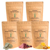 Etheric Face Pack Combo – Sandal, Rose, Orange Peel & Kasturi Turmeric Mask - Dista