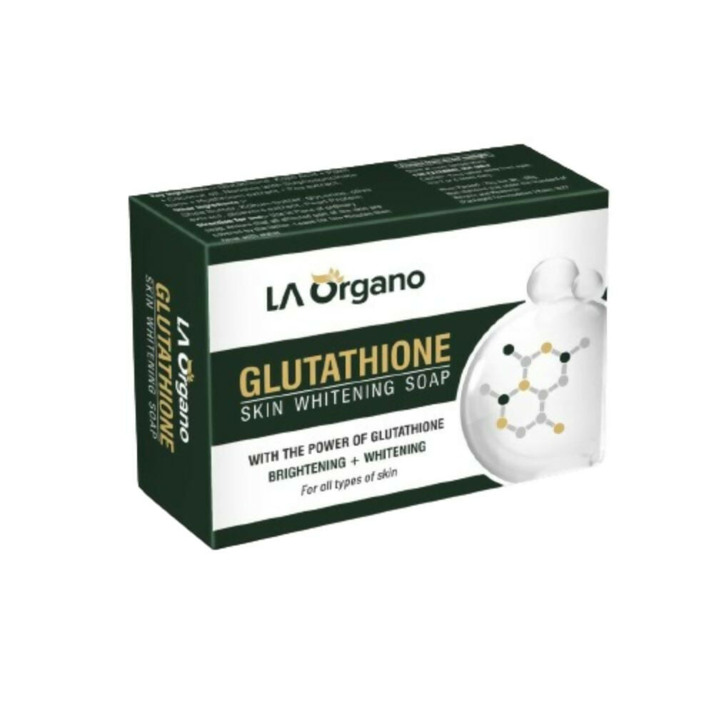 LA Organo Glutathione Skin Whitening Soap - Distacart