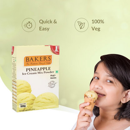 BAKERS Pista Ice Cream Powder - Dista