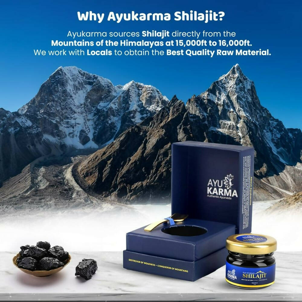 Ayukarma Ayurveda Pure Himalayan Sj Resin - Distacart