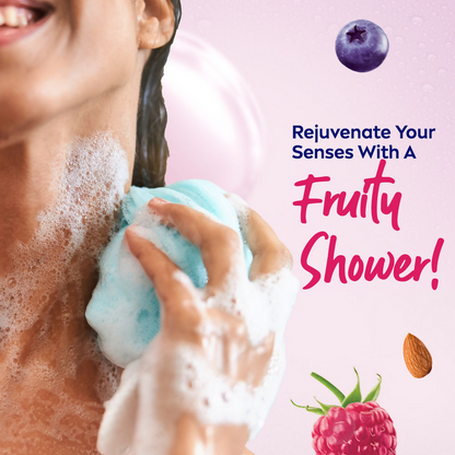 Nivea Fresh Blends Raspberry Body Wash - Distacart