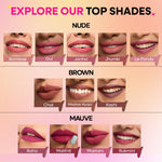 Thumbnail for Nykaa Matte To Last ! Transferproof Liquid Lipstick - Rukmini - 22 - Dista