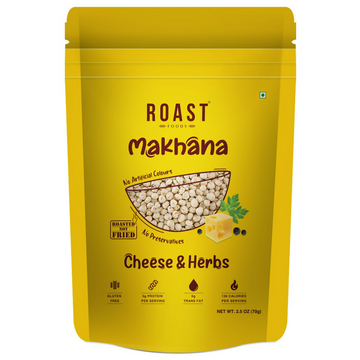 Roast Foods Makhana Cheese and Herbs - Distacart