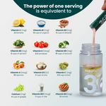 Thumbnail for Supply6 360 Daily Health Supplement 63+ Nutrient, Multivitamin, 3B CFU Probiotic & Superfood - Distacart