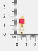 Thumbnail for Ruby Raang Garnet Glamour Earrings - Distacart