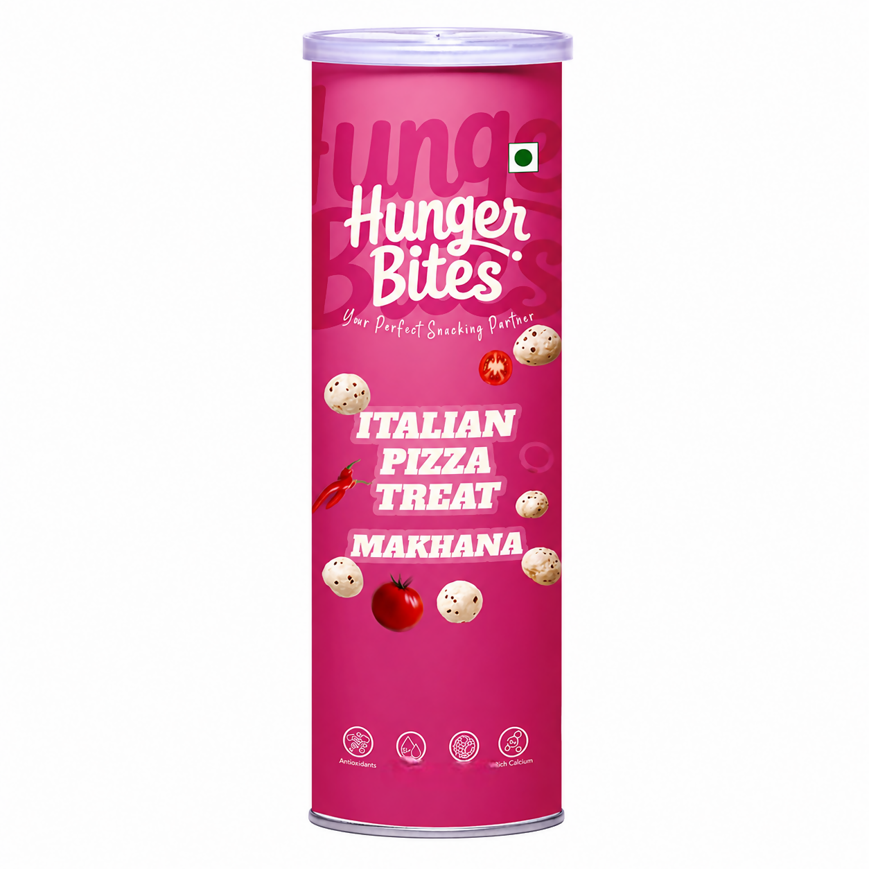 Hunger Bites Italian Pizza Treat Makhana - Dista