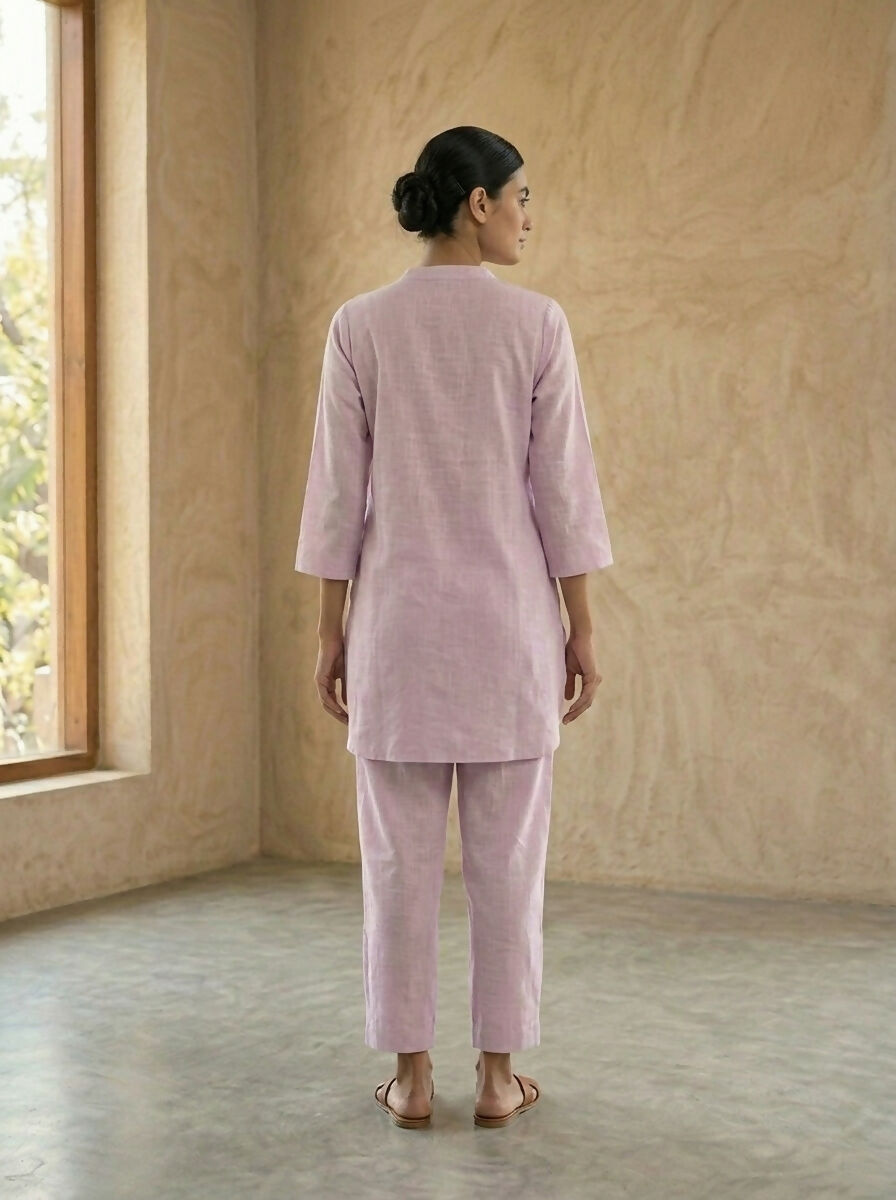 Gharana India Aira Lavender Coord Set - Dista