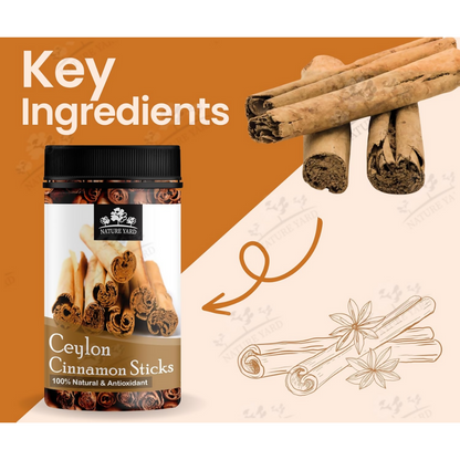 Nature Yard Real Ceylon Cinnamon Sticks - Distacart