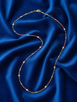 Thumbnail for NVR Women Gold Plated Artificial Beads Chain - Distacart