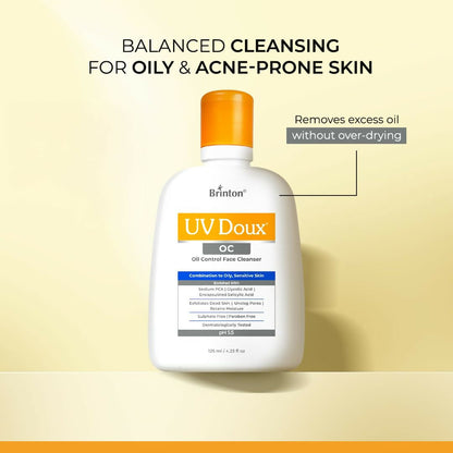 Brinton UV Doux OC Face Cleanser For Oily & Acne-Prone Skin - Dista