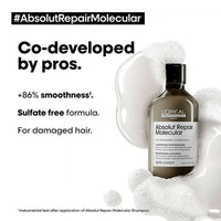 Thumbnail for L'Oreal Paris Absolut Repair Molecular Sulfate-Free Deep Repairing Shampoo - Distacart