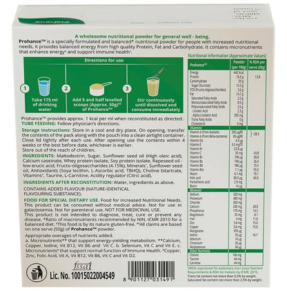 Prohance Complete Nutritional Drink Powder - Vanilla Flavor - Distacart