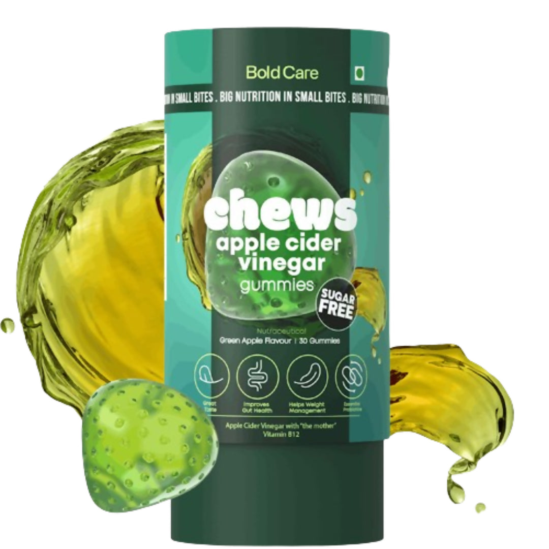 Bold Care Chews Apple Cider Vinegar Gummies - Distacart