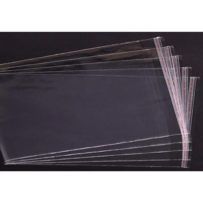 PM PACMATT Transparent Polybags for Packing Saree Cloth Sealable - Distacart