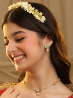 Thumbnail for Ruby Raang Ruhani Pearl Necklace And Earrings Set