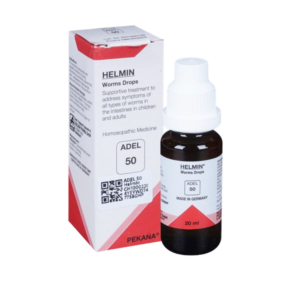 Adel Homeopathy 50 Helmin Worms Drop - Distacart