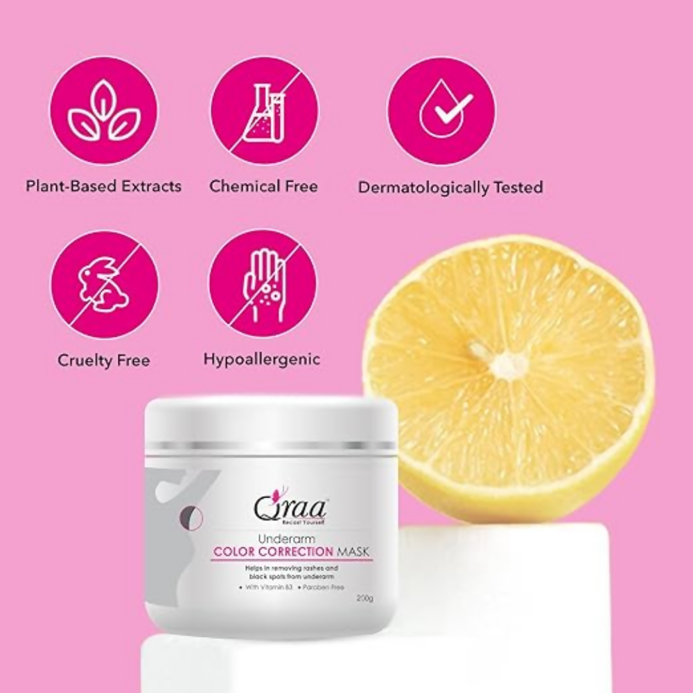 Qraa Underarm Brightening Color Correction Mask - Dista
