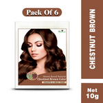Thumbnail for VedicAyurveda Henna Hair Color - Chestnut Brown - Dista