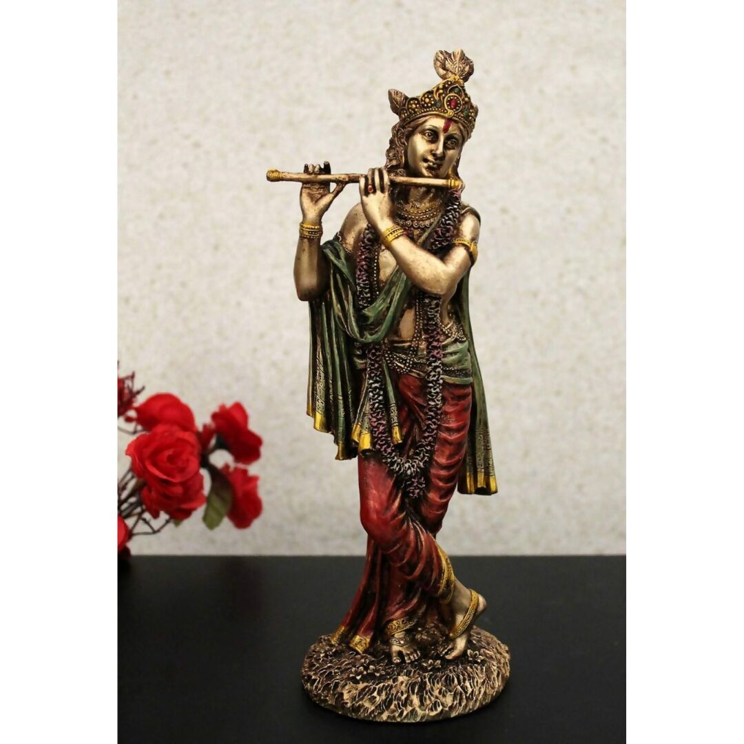 Profound Craft Resin Lord Krishna Idol - Distacart