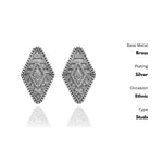 Thumbnail for New Stylish Oxidized Gold-Polished Gold Studs Earrings for Womens by House of Ree - Distacart