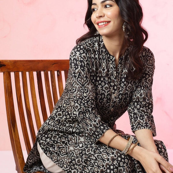Anouk Women Ethnic Motifs Printed Kurta - Distacart