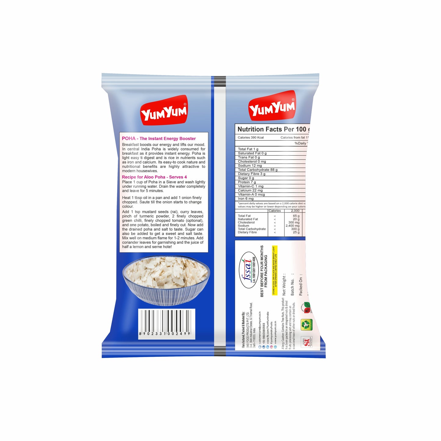 Yum Yum Poha Pouch - Dista