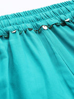 Thumbnail for TAG 7 Women Flared Ethnic Palazzos - Distacart