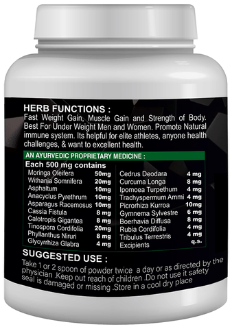 Sabates Natural Andura Weight Gain Powder