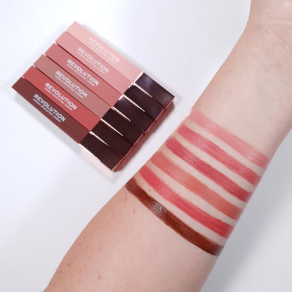 Makeup Revolution Irl Whipped Lip Creme - Espresso Nude - Distacart
