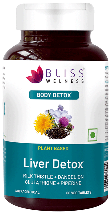bliss welness liver detox veg tablet