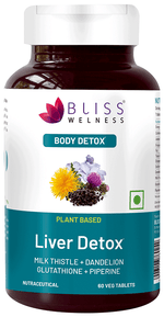 Thumbnail for bliss welness liver detox veg tablet