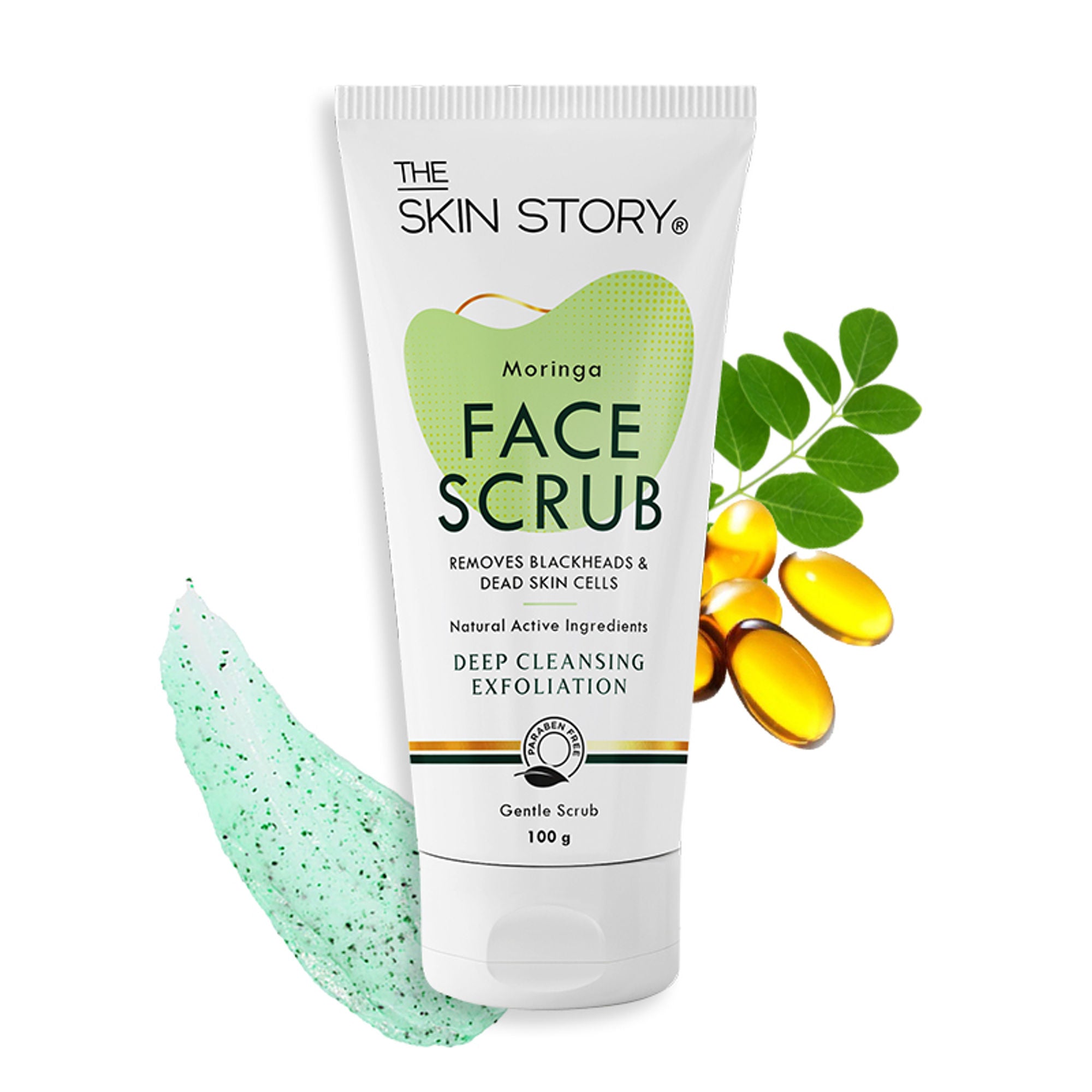 The Skin Story Moringa Gentle Face Scrub - Distacart