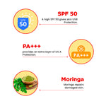Thumbnail for The Skin Story Moringa Face Sunscreen SPF 50+ PA+++ For Detan - Distacart