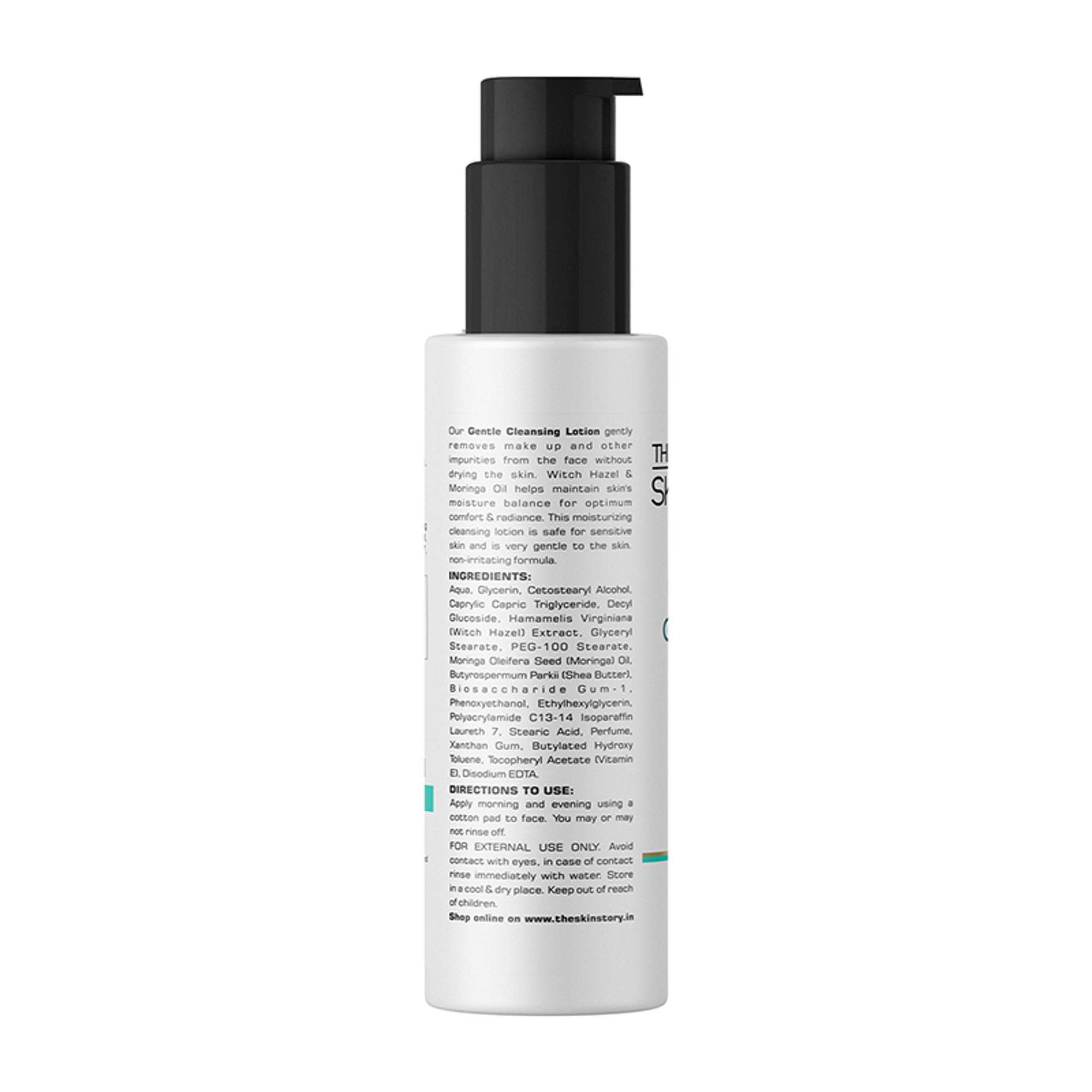 The Skin Story Gentle Face Cleanser Lotion For Deep Cleansing Moisturizing Makeup Removal - Moringa - Distacart