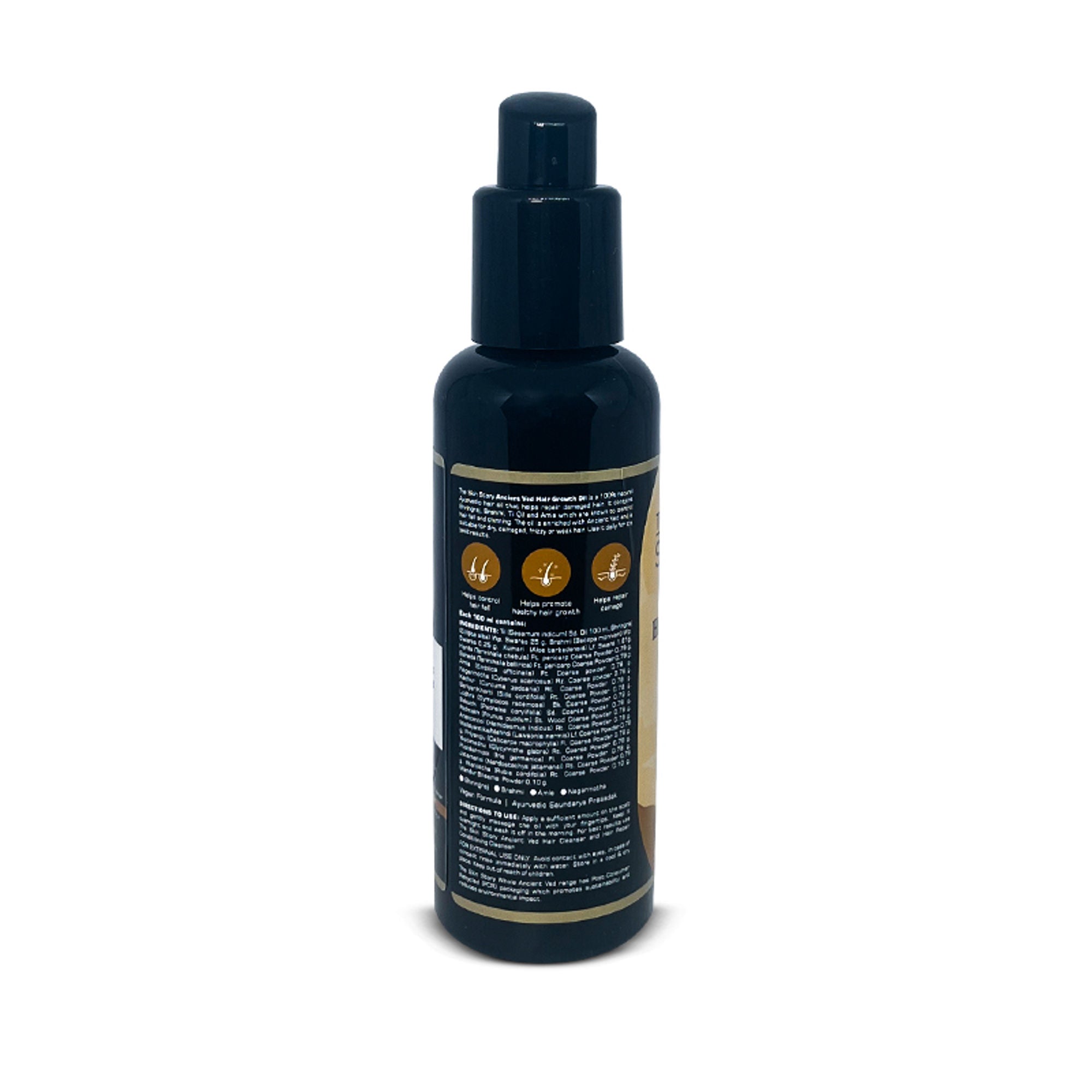The Skin Story 100% Natural Ayurvedic Hair Oil For Hair Growth - Distacart