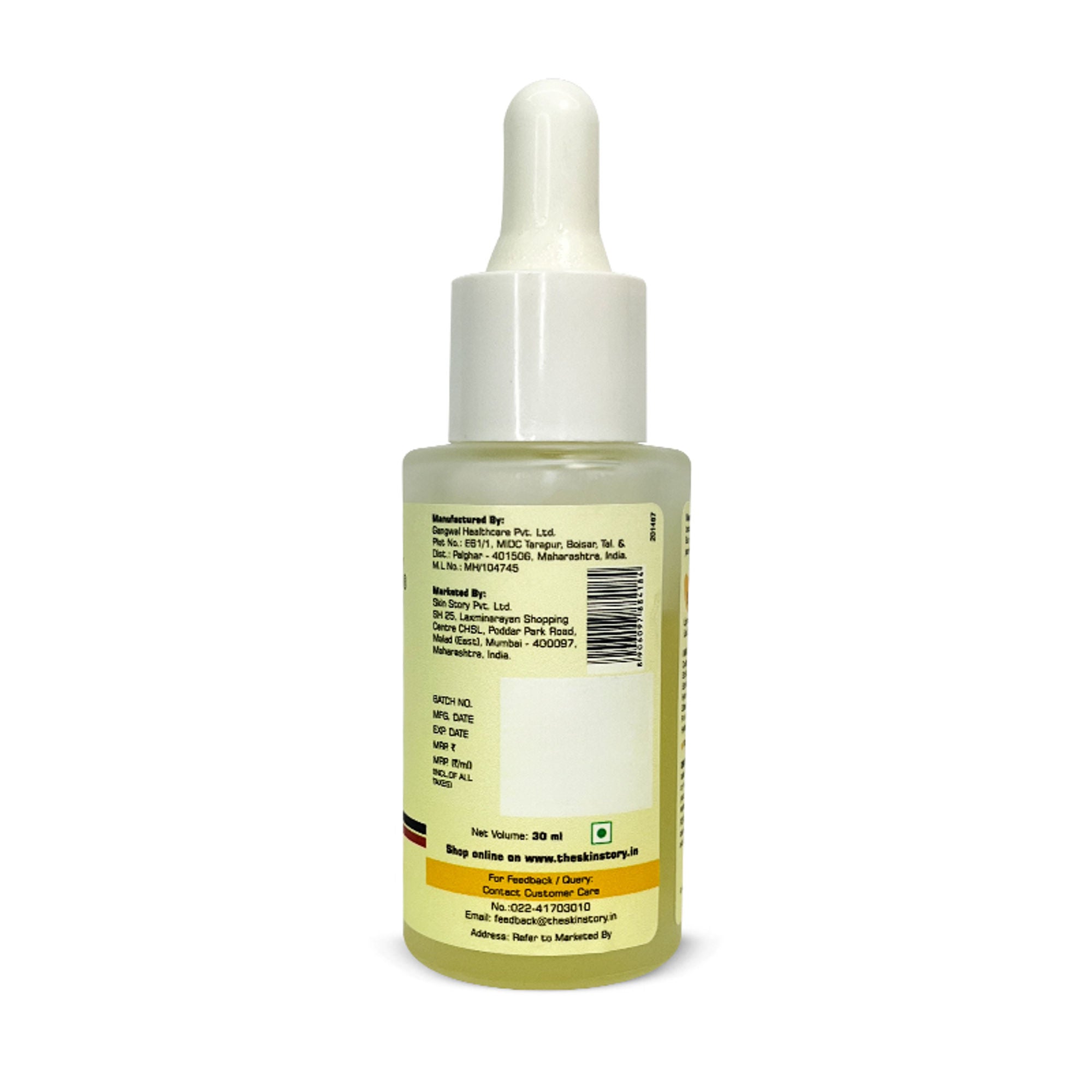 The Skin Story Invisible Liquid Sunscreen Serum For Face, SPF 40 PA+++ With Vitamin E - Distacart