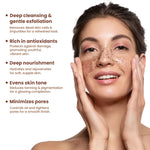 Thumbnail for The Skin Story Gentle Detan Face Scrub Exfoliate Dead Skin Remove Blackheads Dark Spots Pigmentation - Distacart