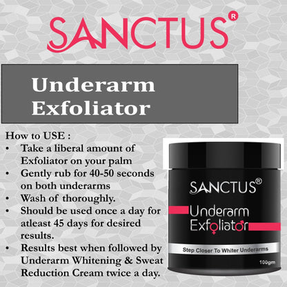 SANCTUS Underarm Exfoliator - Distacart