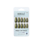 Thumbnail for shills professional reusable press on nails log almond spn696