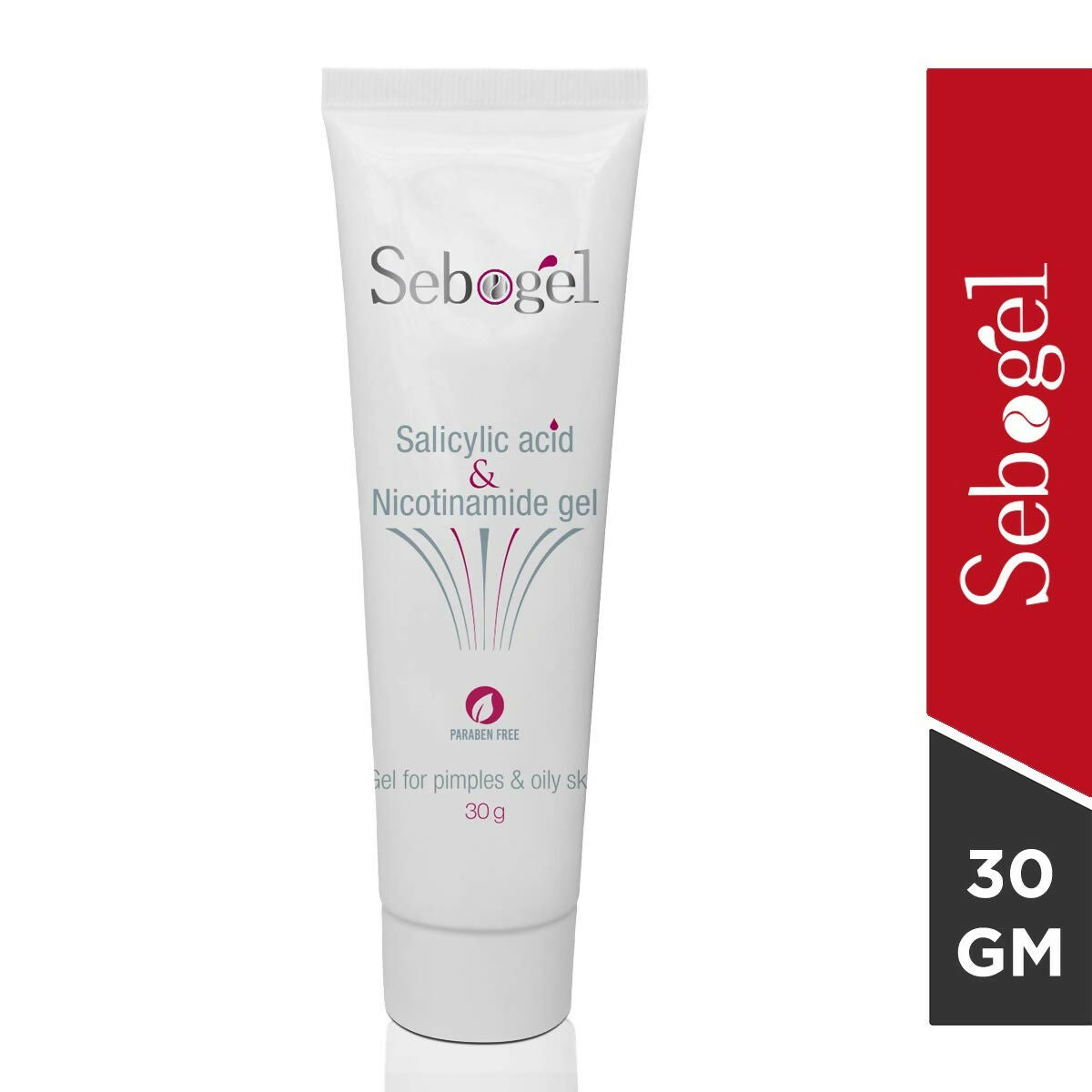 Sebogel Salicylic Acid & Nicotinamide Gel for Pimples and Oily Skin - Distacart