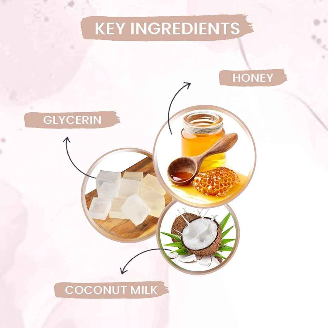 byPureNaturals Coconut Milk & Honey Soap - Dista