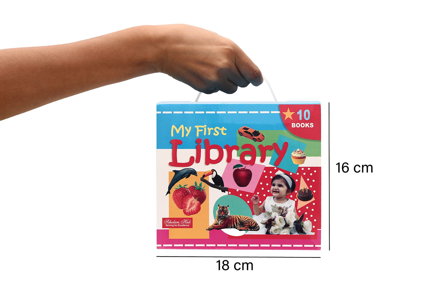 My First Library (Box Set Of 10 Board Books) - Dista