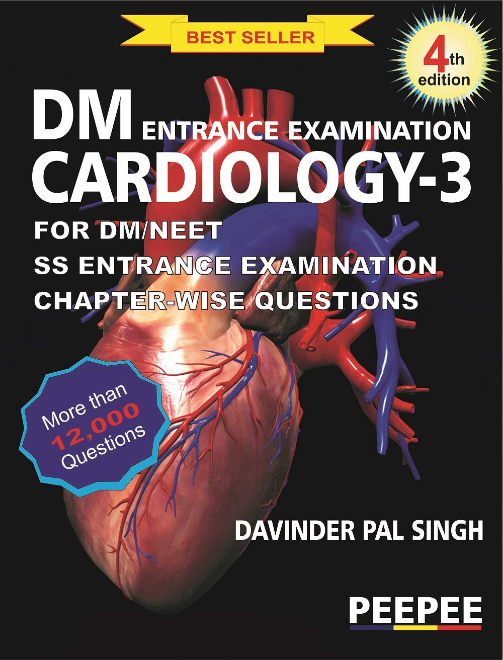 Dm Entrance Examination Cardiology 3, 4E-Davinder Pal Singh - Dista