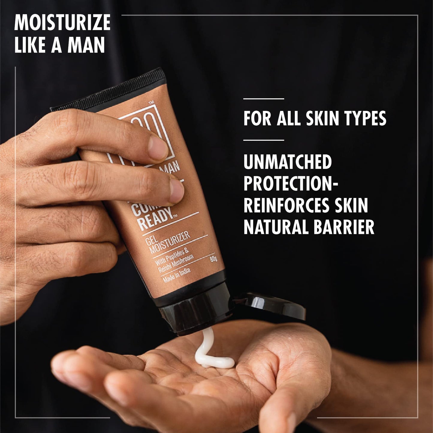 Yaan Man The Daily Duo Combo | Contains Perfection Stick & Gel Moisturiser For Men | Skincare + Make up| For all Skin Types