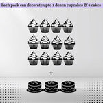 Thumbnail for black sprinkles bottle for decoration bottle 100 g