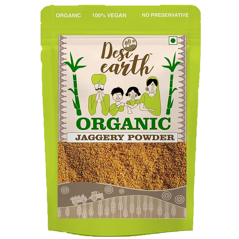 Desi Earth Organic Jaggery Powder - Distacart