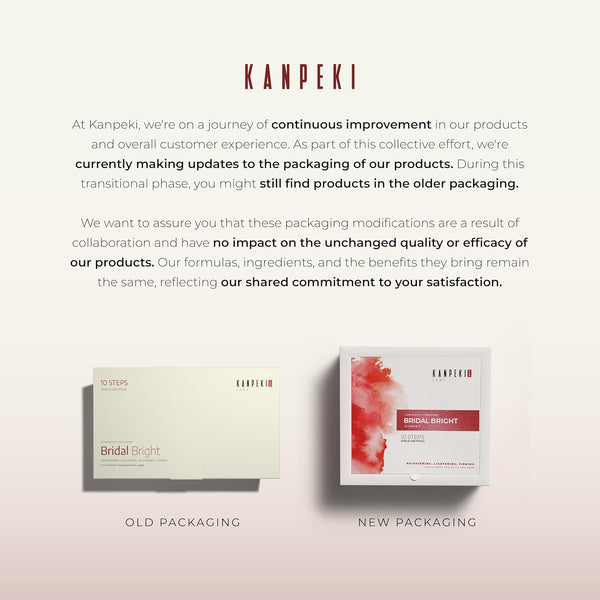 Kanpeki Pro 10 Step Bridal Bright Facial Kit