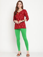 Thumbnail for TAG 7 Women Pack of 2 Solid Leggings - Distacart