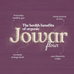 Thumbnail for Bharat Vedica Organic Sorghum Flour - Organic Jowar ka Atta - Distacart