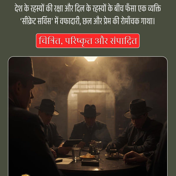 Secret Service in Hindi (Translated, Illustrated, Refined & Edited) by Cyrus Townsend Brady (सीक्रेट सर्विस) - Distacart
